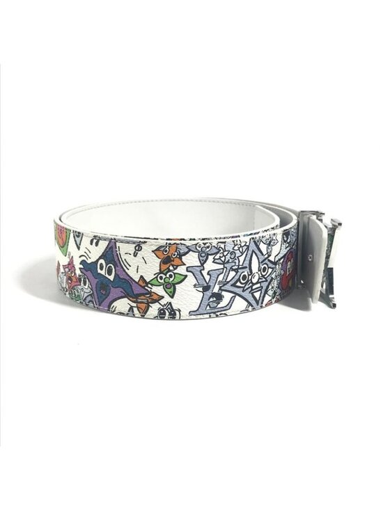 Louis Vuitton Belt Ceinture LV Initial Leather Multicolor